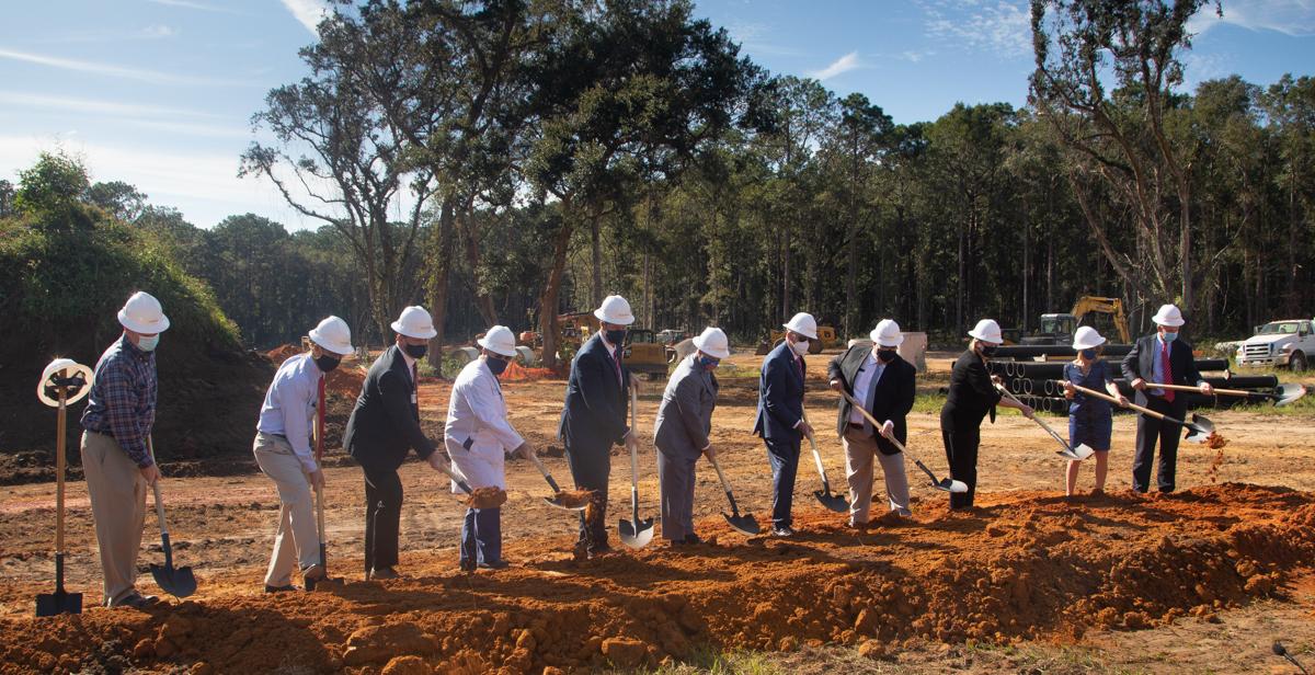 USA Health and University leaders hold a groundbreaking ceremony Wednesday for a new freestanding emergency department adjacent to South's academic campus. “In addition to providing advanced emergency care, this facility also will support our mission to train the next generation of healthcare providers,” said Dr. Tony Waldrop, University president. 